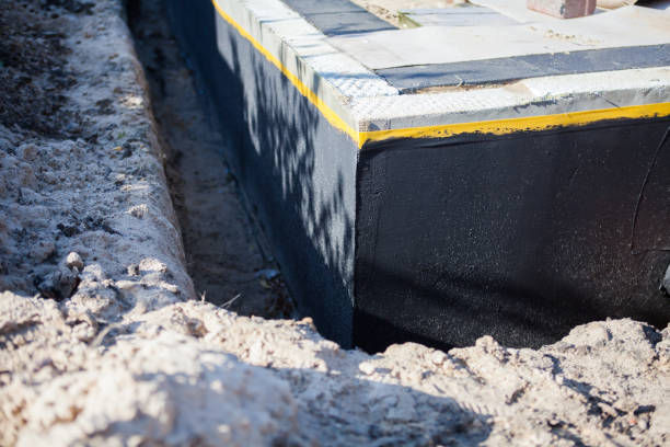 Professional Waterproofing technician working in Twelve Mile, IN